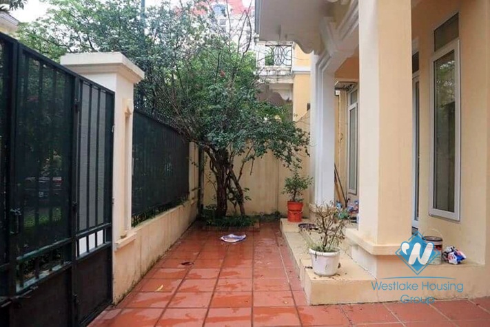 Ciputra resident - furnished 4BR house with tiled yard front & back
